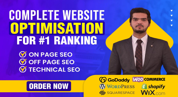 I will seo optimize and boost up your website for ranking